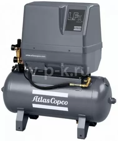 Поршневой компрессор Atlas Copco LFx 1,5 3PH на ресивере(90 л)