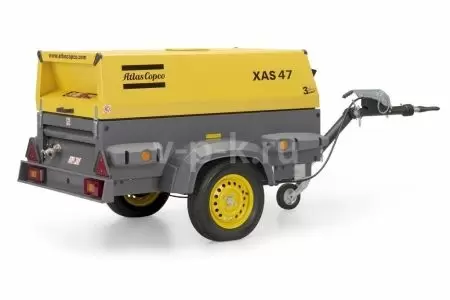 Винтовой компрессор Atlas Copco XAS 47 DD С ГЕНЕРАТОРОМ