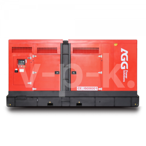 Дизельный генератор AGG C713E5 в кожухе  фото