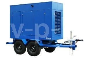 Дизельный генератор ТСС АД-60С-Т400-1РМ7 РПМ на прицепе 033870, 022863, 030410,032029, 036309 фото