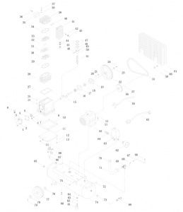 FRONT COVER GASKET FUBAG B6800B 200 СТ5 HS2080Z04 фото