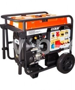 Бензиновый генератор Скат УГБ-11500ЕТ трехфазная