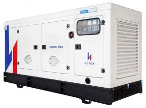 Дизельный генератор  АД75С-Т400-РПМ21 в кожухе