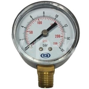 R 4141301600 Манометр D.50 мм, 1/4", 16 Bar (аналог 7110020000) для 270w80B