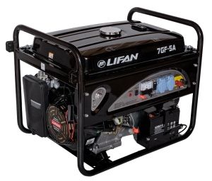 Бензиновый генератор Lifan 7 GF-5A (LF7500AE) 00000505 фото