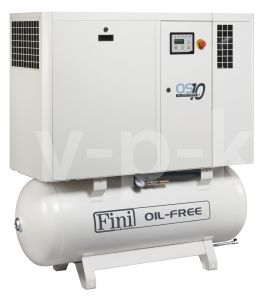 спиральный компрессор Fini OS 2.2-10-270 ES, спиральник Fini OS 2.2-10-270 ES, воздушный компрессор спирального типа Fini OS 2.2-10-270 ES