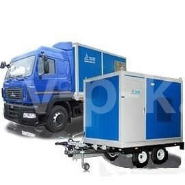 Дизельный генератор ТСС АД-500С-Т400-1РМ17 (P222FE) на прицепе  фото