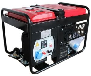 Бензиновый генератор Амперос LT10000LBE-3 стартер с АВР  фото