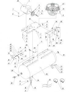 R 3060.00.00.121 Переходник 3/8"Mх1/4”F для 500lb75ТБ
