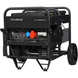 Бензиновый генератор Hyundai HY 12000LE-3  портативный фото
