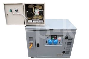 Дизельный генератор Амперос LDG15000E  стартер в кожухе с АВР  (с автозапуском) фото