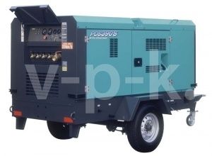 Винтовой компрессор Airman PDS390SC на шасси фото