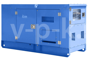 Дизельный генератор ТСС АД-30С-Т400-1РМ9 в шумозащитном кожухе с АВР