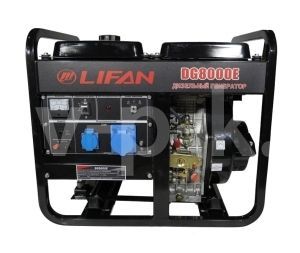 Дизельный генератор Lifan DG8000 E дизельный  фото