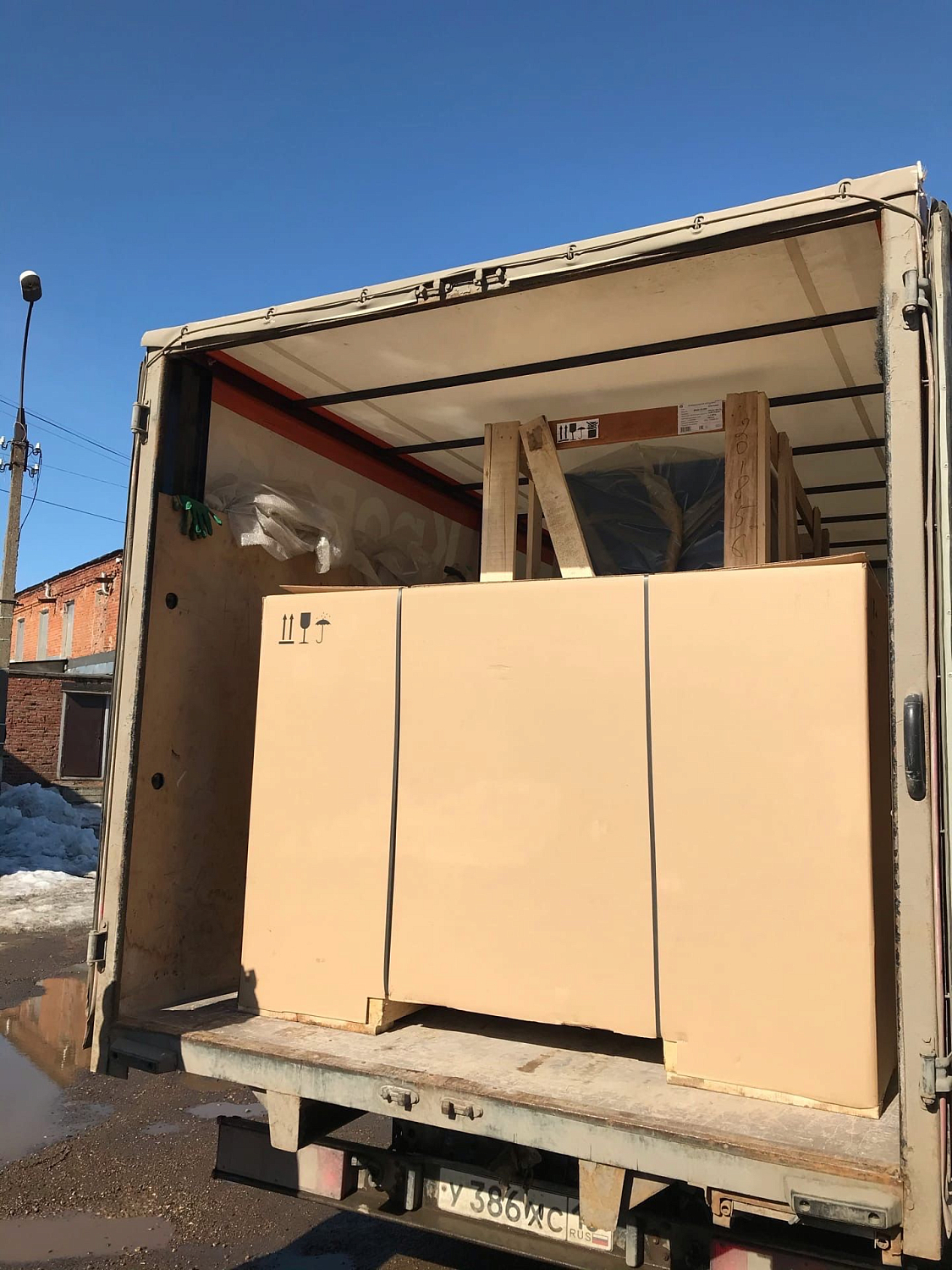 Отгрузка винтового компрессора  Remeza ВК20-15-500 для линии выдува тары