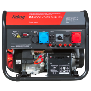 Бензиновый генератор Fubag BS 8500 XD ES DUPLEX + 4Т Extra + Комплект колес и ручек FUBAG в ПОДАРОК 641090_838265 Fubag 4T Extra_838765 фото