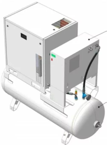 Спиральный компрессор Zammer SKS 5,5-10-270/O высокого давления фото