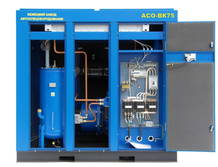 Винтовой компрессор  АСО-ВК75/10
