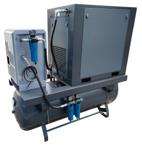 Винтовой компрессор IRONMAC IC 10/10 B DF 500L с ресивером фото