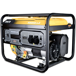 Бензиновый генератор RATO R3000-L2W + колесный комплект  4-х тактный фото