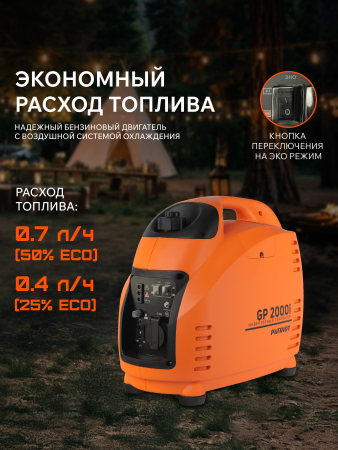 Бензиновый генератор  GP 2000 i