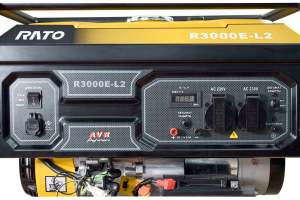 Бензиновый генератор RATO R3000E-L2 электростартер  4-х тактный фото