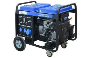 Бензиновый генератор ТСС SGG 10000EHA в кожухе МК-2.1 034046 промышленный фото