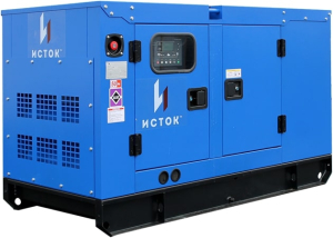 Дизельный генератор Исток АД20С-Т400-РПМ15 в кожухе с АВР  4-х тактный фото