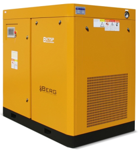 Винтовой компрессор Berg ВК-75Р-Е 12 (IP54) промышленный фото
