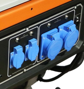 Бензиновый генератор Zongshen PB 15000 E  промышленный фото