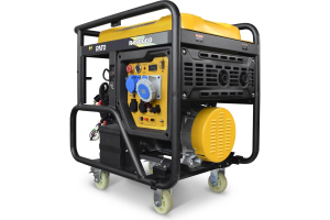 Бензиновый генератор RATO R19000D электростартер + колесный комплект  4-х тактный фото