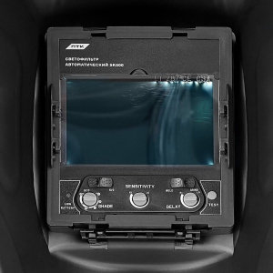  Маска сварщика хамелеон F10 (SK500 TC), чёрная фото