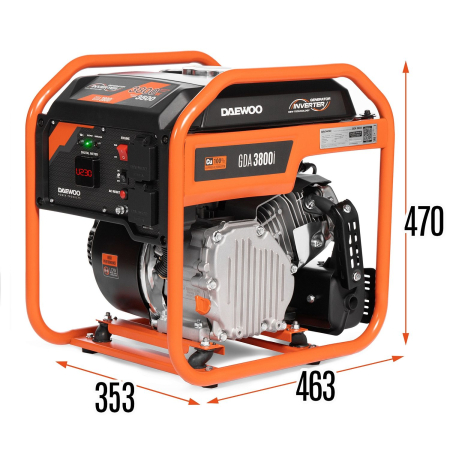 Бензиновый генератор  GDA 3800i